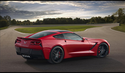 Chevrolet Corvette Stingray C7 2014 rear